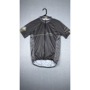 Voler‎ Cycling Jersey Mens Medium Gray Full Zip AIDS/LifeCycle 2012 USA Event